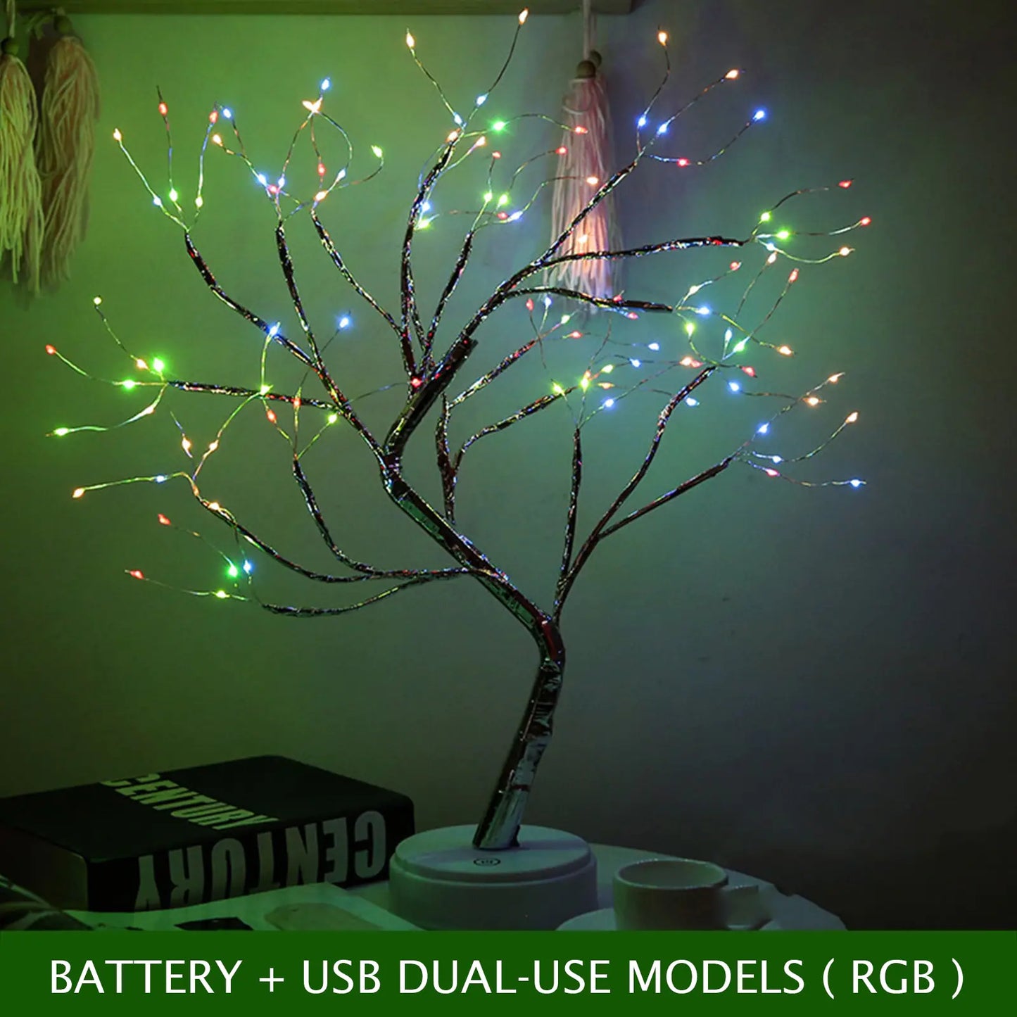 LED Tabletop USB Bonsai Tree Light Lamp