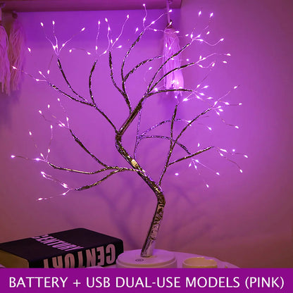 LED Tabletop USB Bonsai Tree Light Lamp