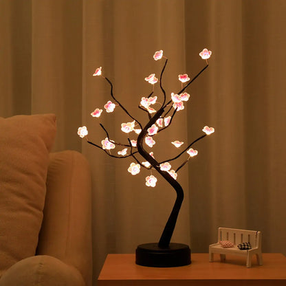 LED Cherry Bonsai USB Tree Lamp