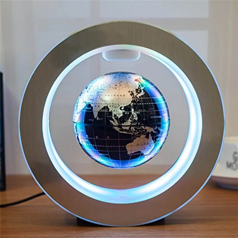 LED Levitating Rotating Night Lamp