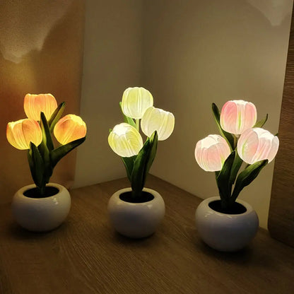 LED Table Tulip Lamp