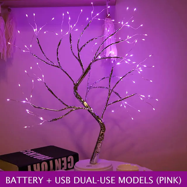 LED Tabletop USB Bonsai Tree Light Lamp