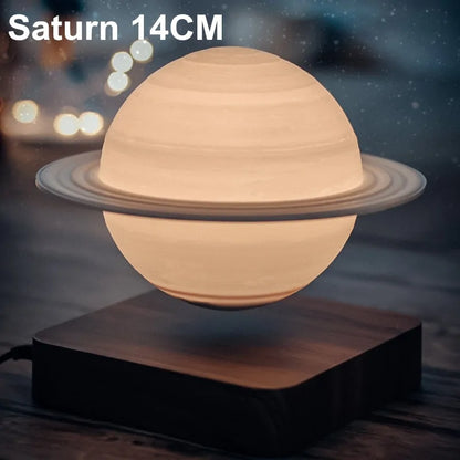 Levitating 3D Saturn/Moon Lamp