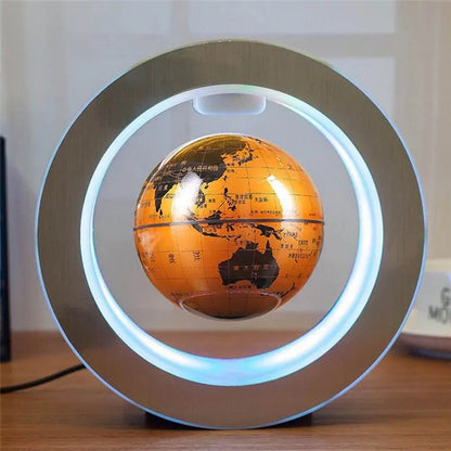 LED Levitating Rotating Night Lamp