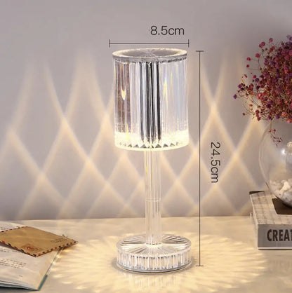 LED Crystal Night Lamp