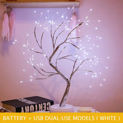 LED Tabletop USB Bonsai Tree Light Lamp