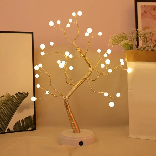 LED Rose USB Tree Table Lamp