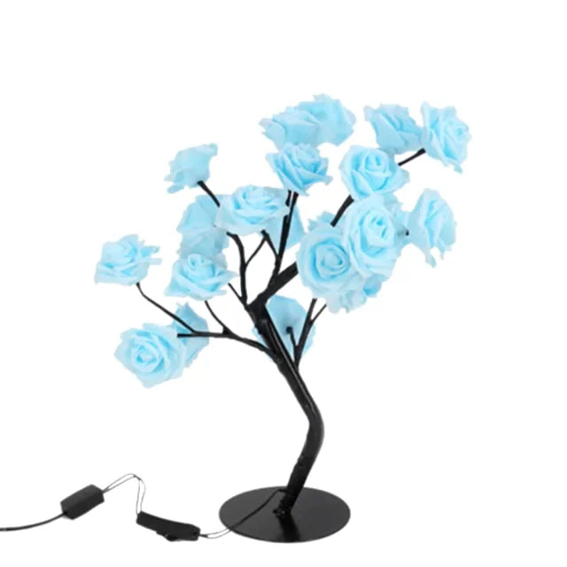 LED Rose USB Tree Table Lamp