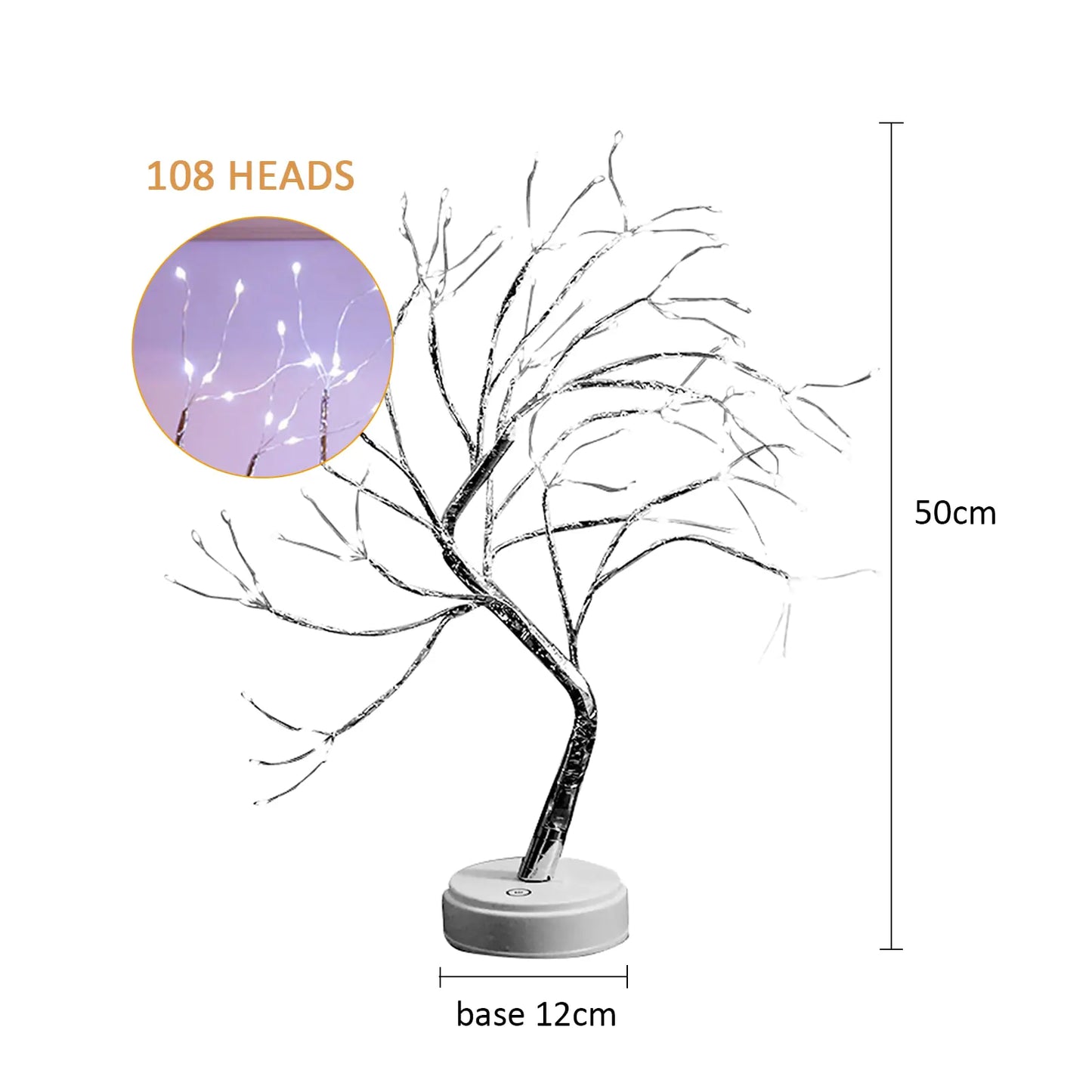 LED Tabletop USB Bonsai Tree Light Lamp