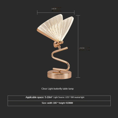 Modern LED Butterfly Table Lamp