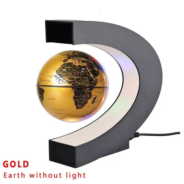 LED Levitating Rotating Night Lamp