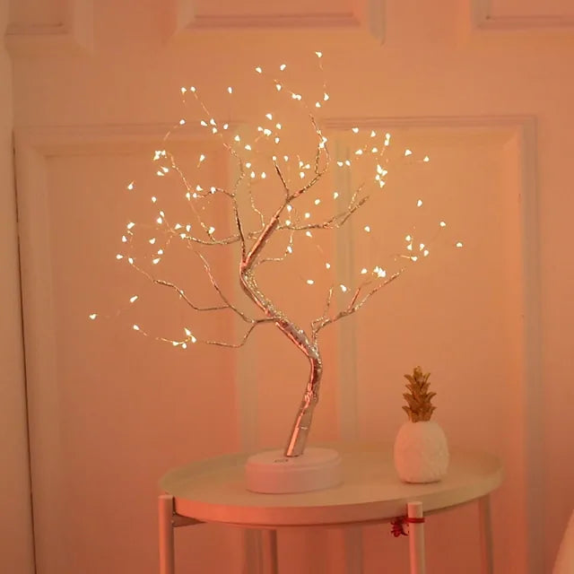 LED Rose USB Tree Table Lamp