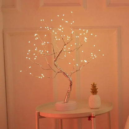 LED Rose USB Tree Table Lamp