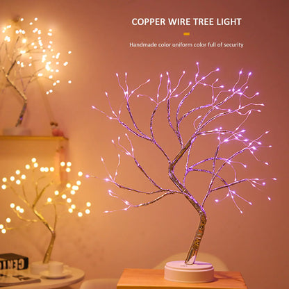 LED Tabletop USB Bonsai Tree Light Lamp