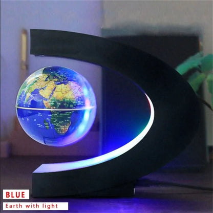 LED Levitating Rotating Night Lamp